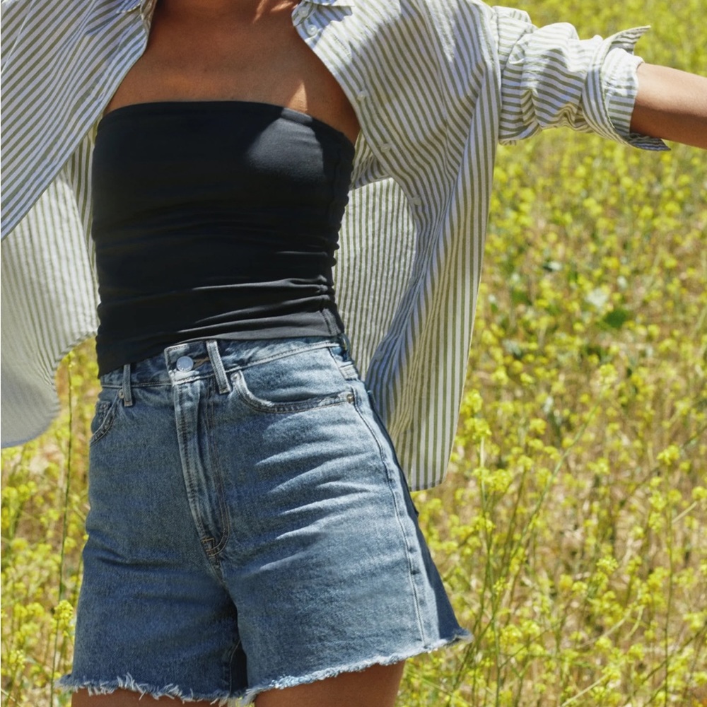 The A-Line Denim Short Everlane